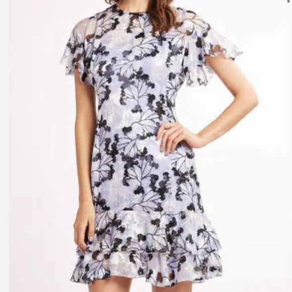 Ellie Tahari Yonica Silk Dress Size 4 - Picture 1 of 8